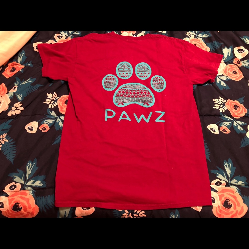 PAWZ cotton tee